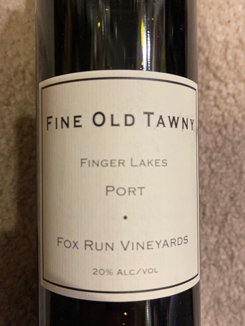 Fox Run Vineyards, Fine Old Tawny Port, Finger Lakes