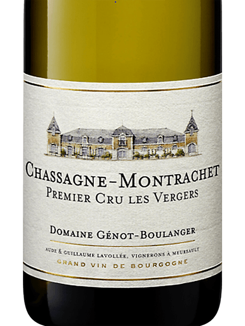 Domaine Genot-Boulanger, Chassagne-Montrachet Premier Cru, Les Vergers