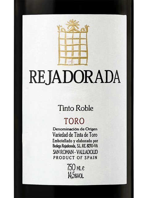 Rejadorada, Tinto Roble, Toro