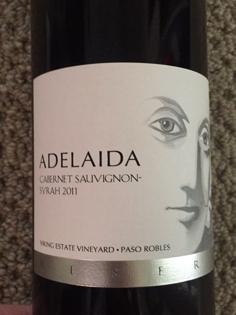Adelaida, Viking Estate Vyd Cabernet Sauvignon, Paso Robles