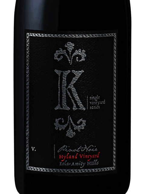 Kudos, Hyland Vineyard Pinot Noir, Eola-Amity Hills