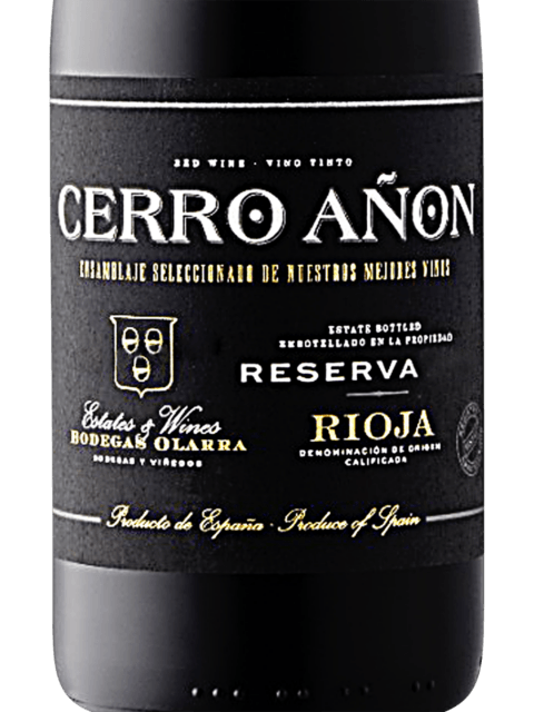 Olarra, Cerro Anon Reserva, Rioja