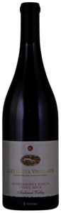 Lazy Creek Vineyards, Middleridge Ranch Pinot Noir, Anderson Valley
