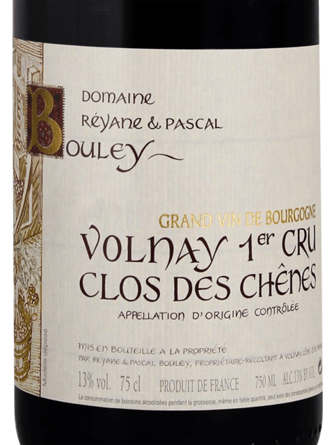 Domaine Reyane et Pascal Bouley, Volnay Premier Cru, Santenots