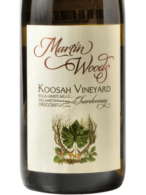 Martin Woods, Koosah Vineyard Chardonnay, Willamette Valley