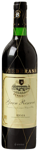 Bodegas Berberana, Centenario 1877-1977 Reserva, Rioja