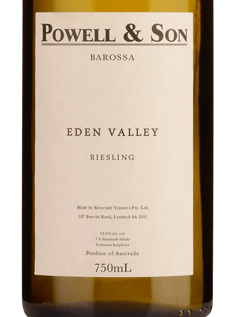Powell & Son, Riesling, Barossa Valley