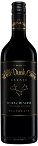 Wild Duck Creek Estate, Reserve Shiraz, Heathcote