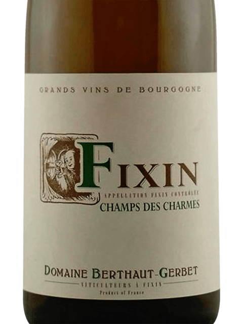 Domaine Berthaut-Gerbet, Fixin, Les Champs des Charmes