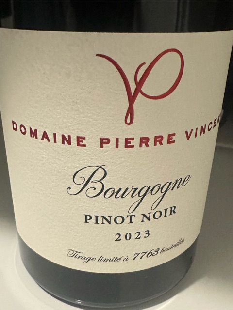 Domaine Pierre Vincent, Bourgogne, Chardonnay