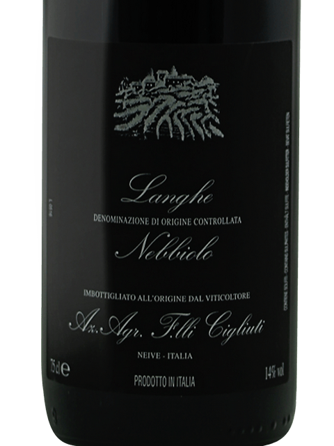 Cigliuti, Langhe, Nebbiolo delle