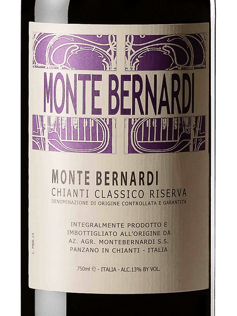 Monte Bernardi, Chianti Classico, Riserva