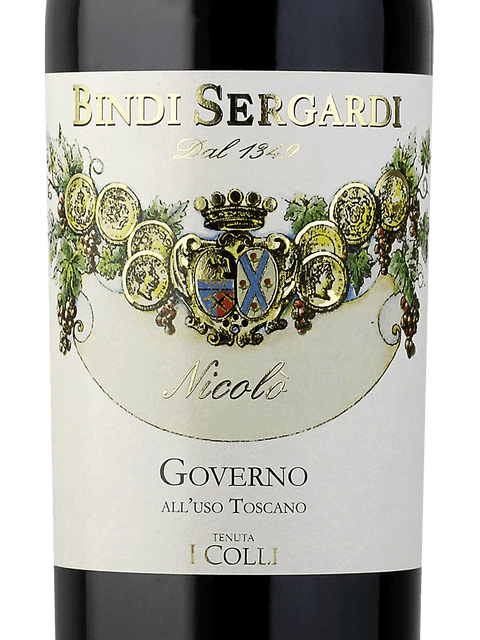 Bindi Sergardi, Toscana, Nicolo Governo all'uso Toscano