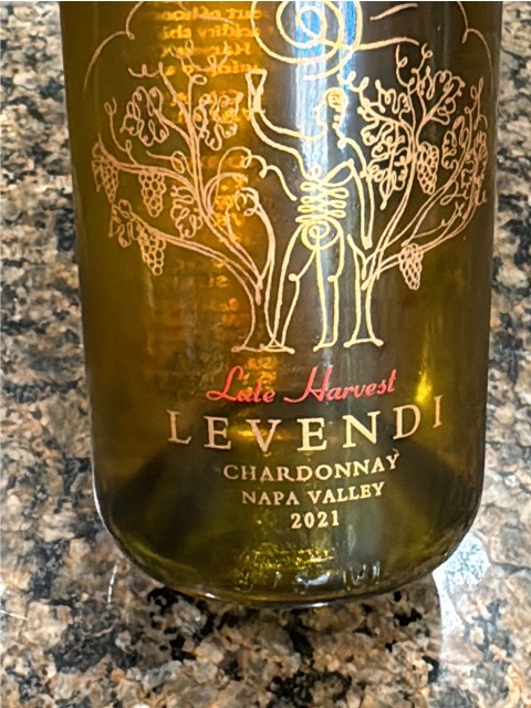 Levendi, Late Harvest Chardonnay, Napa Valley