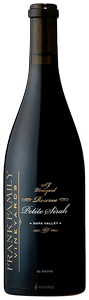 Frank Family Vineyards, Petite Sirah, Napa Valley
