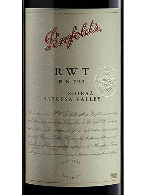 Penfolds, Bin 798 RWT Shiraz, Barossa Valley