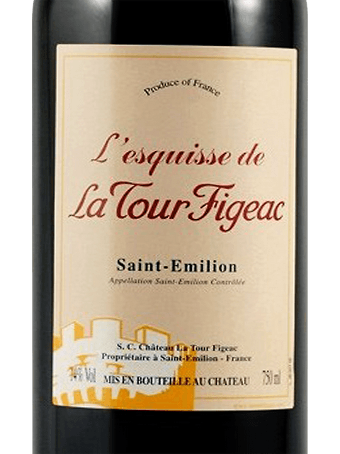L'Esquisse de La Tour Figeac, Saint-Emilion Grand Cru