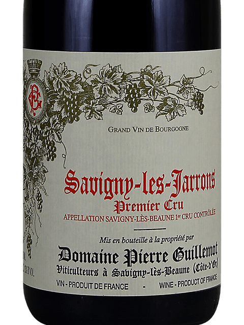 Pierre Guillemot, Savigny-les-Beaune Premier Cru, Les Jarrons
