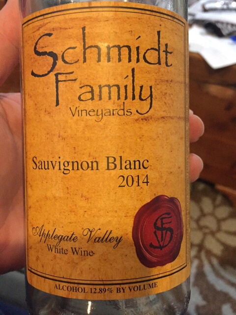 Schmidt Family Vineyards, Tempranillo, Applegate Valley