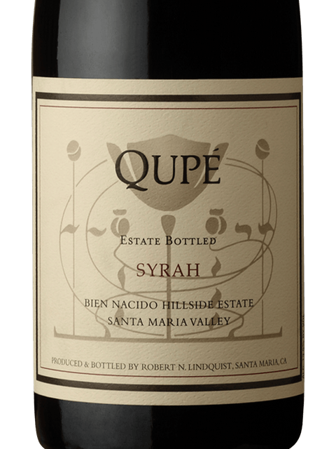 Qupe, Bien Nacido Hillside Syrah, Santa Maria Valley