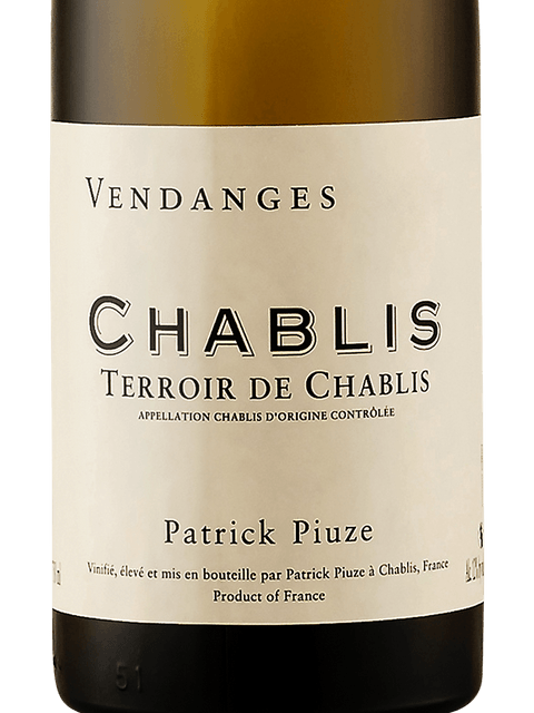 Patrick Piuze, Chablis, Terroir