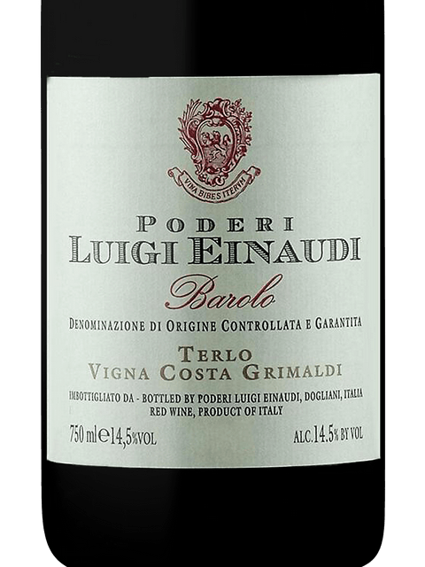 Poderi Luigi Einaudi, Barolo, Cannubi