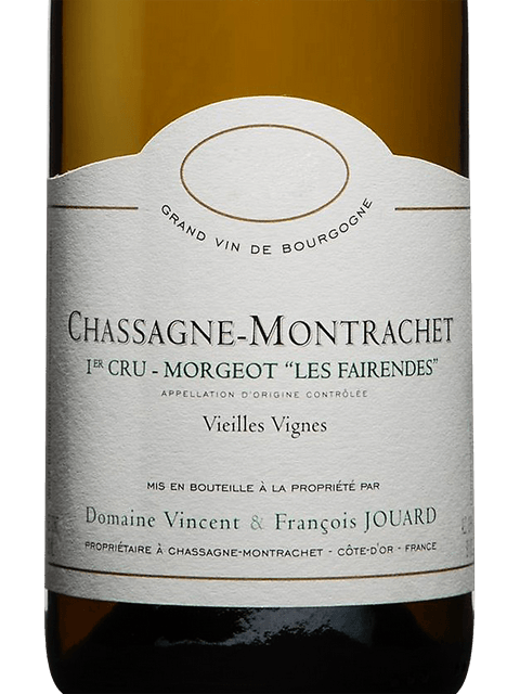 Domaine Francois et Vincent Jouard, Chassagne-Montrachet Premier Cru, Les Chenevottes Chenevottes Vieilles Vignes