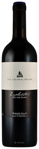 The Colonial Estate, Explorateur Old Vine Shiraz, Barossa