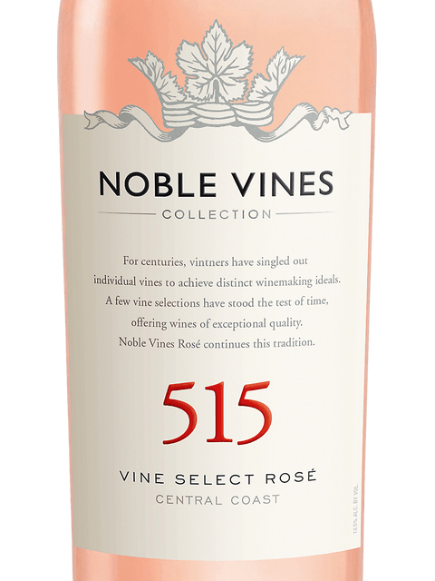 Noble Vines, 515 Vine Select Rose, Central Coast