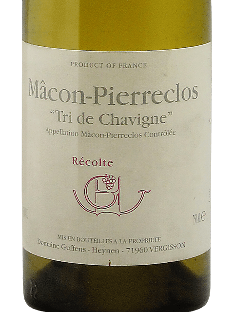 Guffens-Heynen, Macon, Pierreclos Chavigne Tri 25 ans