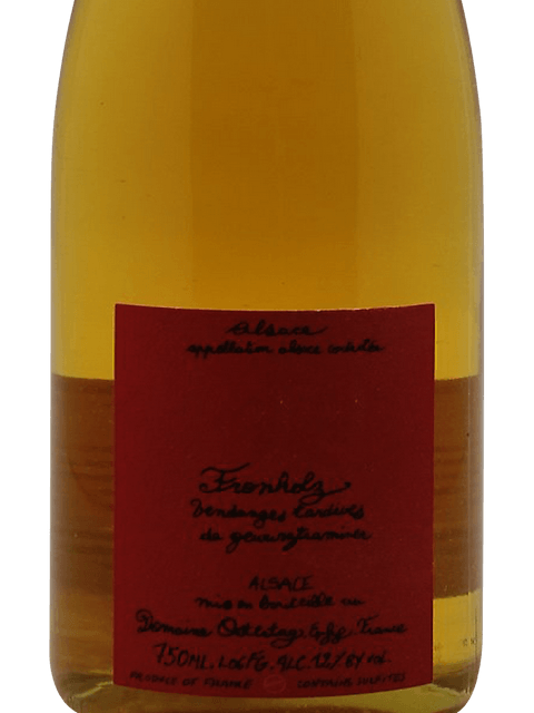 Domaine Ostertag, Gewurztraminer Fronholz Vendanges Tardives