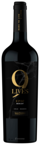 San Pedro, 9 Lives Epic Merlot, Central Valley