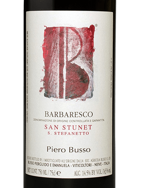 Piero Busso, Barbaresco, Vigna Borgese