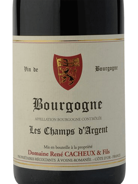 Rene Cacheux, Bourgogne, Champs Argent
