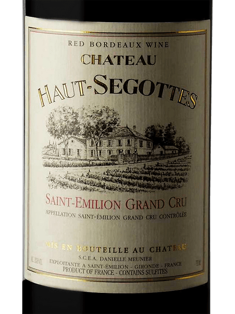 La Dame, Chateau Haut-Segottes, Saint-Emilion