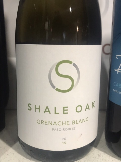 Shale Oak, Grenache Blanc, Paso Robles