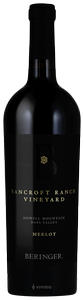 Beringer, Bancroft Ranch Vineyard Merlot, Howell Mountain