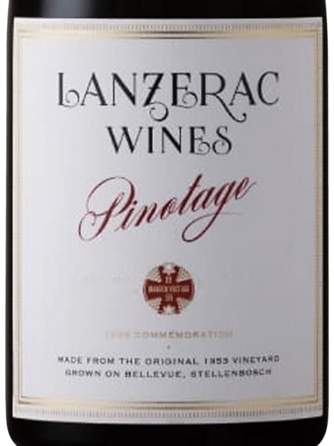 Lanzerac, Commemorative Pinotage, Stellenbosch