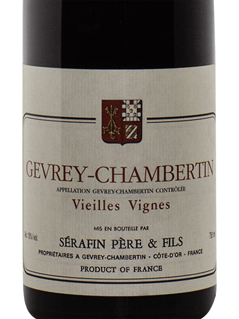 Serafin Pere et Fils, Gevrey-Chambertin, Vieilles Vignes