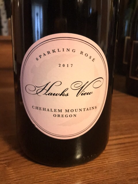 Hawks View Cellars, Sparkling Rose, Willamette Valley