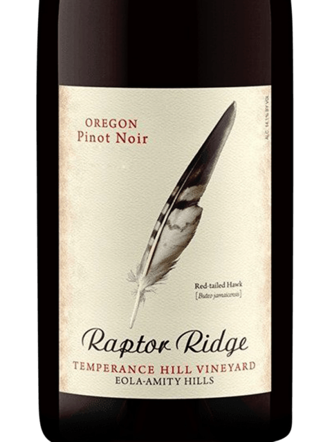 Raptor Ridge, Temperance Hill Vineyard Pinot Noir, Eola-Amity Hills