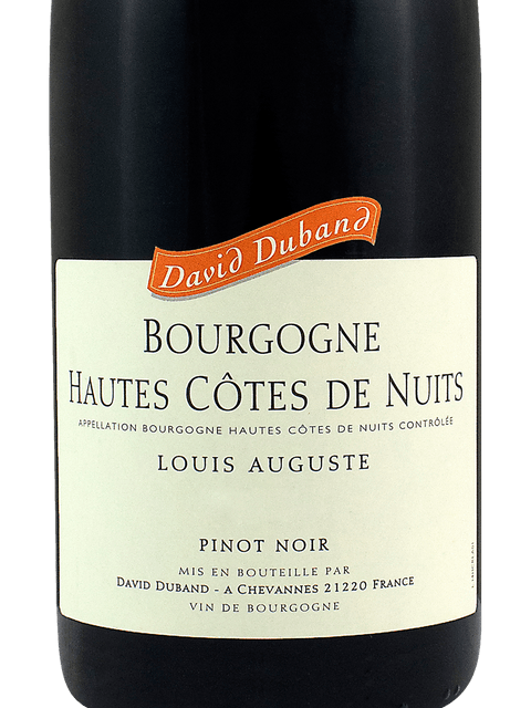 David Duband, Bourgogne, Hautes Cotes de Nuits Cuvee DR