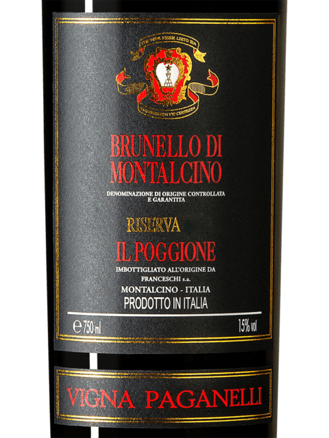 Il Poggione, Brunello di Montalcino, Vigna Paganelli Riserva