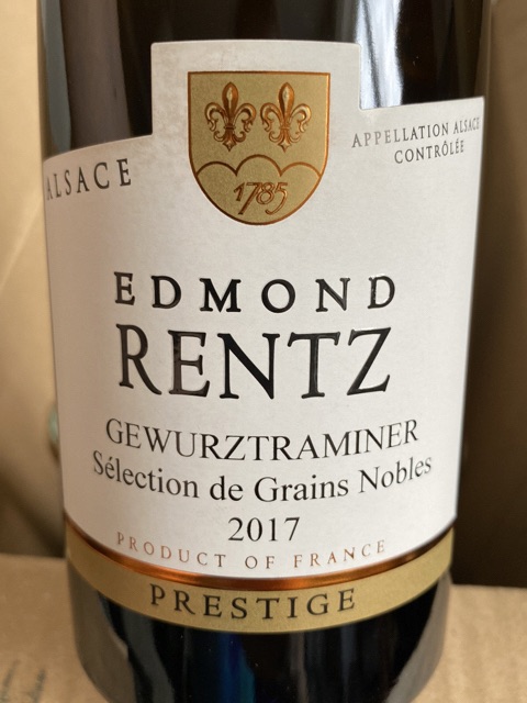 Edmond Rentz, Creme de Cerises Noires Liqueur