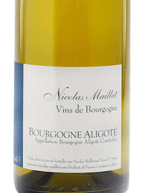 Nicolas Maillet, Bourgogne Aligote