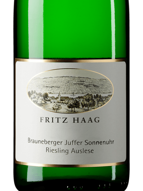 Fritz Haag, Brauneberger Juffer Sonnenuhr Riesling Auslese Lange Goldkapsel Versteigerung, Mosel
