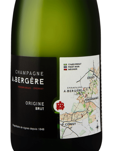 A. Bergere, Origine Brut, Champagne