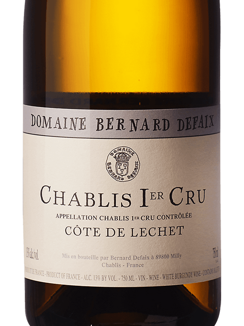 Bernard Defaix, Bourgogne, Chardonnay