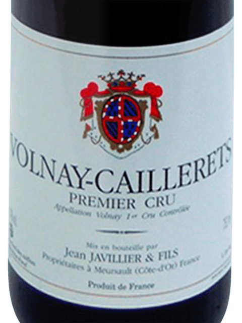 Jean Javillier & Fils, Volnay Premier Cru, Les Caillerets