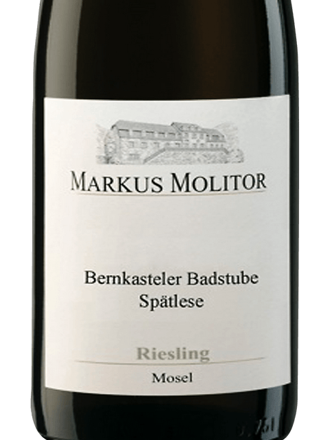 Markus Molitor, Bernkasteler Badstube Riesling Spatlese Green Capsule, Mosel